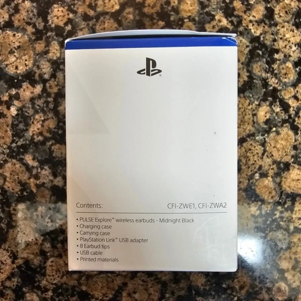 New! Sony PlayStation PULSE Explore PS5 Wireless Earbuds w/ Case, Midnight Black